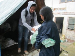 Distribution of School Supplies in Barangay Tabon, Dalaguete